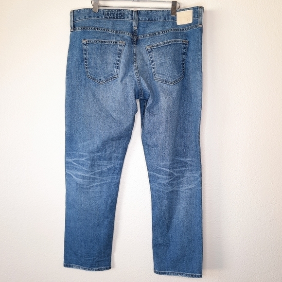 AG 22 Years Landmark Destructed Ex-Boyfriend Distressed Slim Fit Jeans 32 - Picture 3 of 8